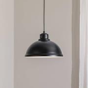 Luminex Sven big hänglampa, 1 lampa, svart, stål, E27