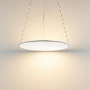 Deko-Light LED-hänglampa PANEL, vit, Ø 63 cm, metall, CCT, dimbar, 50 ...