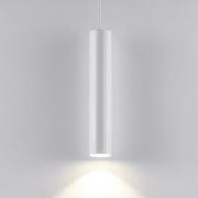 Deko-Light Hänglampa CAN, vit, höjd 35 cm, Ø 6 cm, metall, GU10