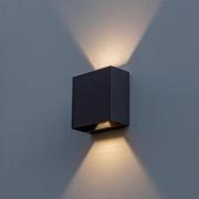 LUTEC Gemini-Beams IP54 up/down kantig 4 000 K antracit