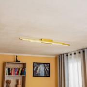 Quitani Talon LED-taklampa 2 lampor mässing anodiserad