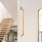 Schuller Valencia Colette LED-hänglampa, roséguld, 1 lampa