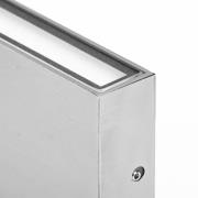LED-utomhusvägglampa CMD 9061, 11 cm, stål, upp/ner, IP54