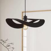 Viokef Pendellampa Mas, svart, Ø 50 cm, metall