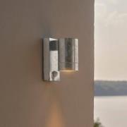 Nordlux Utomhusvägglampa Tin Maxi Sensor galvaniserad, stål, IP54, GU1...