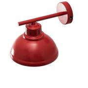 Luminex Vägglampa Sven, 1 lampa, röd, stål, E27