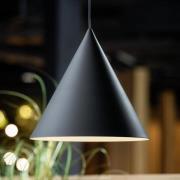 SLV hänglampa Magico, Ø 38 cm, svart/guldfärgad, metall