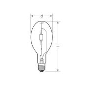 RADIUM metallhalogenidlampa E40 444 W HRI-E NSC/S/F