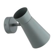 Argon Vägglampa Lotta, salvia, spot, stål, justerbar