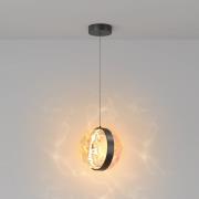 Maytoni LED-hänglampa Misterio, svart/multi, 1 lampa