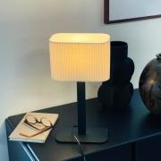 Dyberg Larsen bordslampa Calix, naturvit, höjd 39 cm