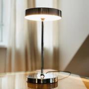 Dyberg Larsen LED-bordslampa Starlight, krom, höjd 26 cm