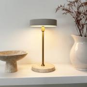 Dyberg Larsen LED-bordslampa Moonlight, beige