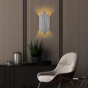 Opviq Vägglampa Reis, krom, metall, höjd 50 cm