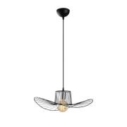 Opviq Hänglampa Tel, svart, Ø 50 cm, metall