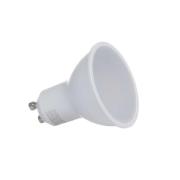LUUMR Smart LED-reflektor GU10 840 plast 7W Tuya WLAN opal