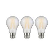 Arcchio LED-lampa Filament matt E27 A60 2,2W 3000K 470lm 3er
