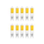Arcchio LED-stiftlampa, G9, 2,2W, 2700K, set om 10 st