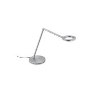 Knapstein LED-bordslampa Tessa-T, matt nickel, CCT, geststyrning