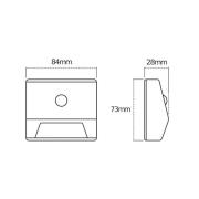 OSRAM nattlampa NIGHTLUX STAIR, silver Sensor Batteri IP54