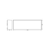 OSRAM LED-utomhusvägglampa ENDURA STYLE IVO, mörkgrå IP65