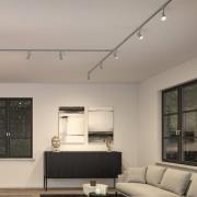 Paulmann URail-skenespot Runa,  matt krom, GU10