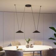 Paulmann ULine LED-pendellampa Cone, svart, 3 000 K