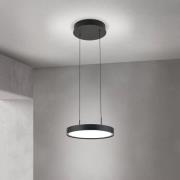 ORION LED-hänglampa Teide, svart, 1 lampa, metall, 2700 K