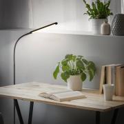 Briloner LED-golvlampa Mura, svart, höjd 170 cm, metall Touchdimmer