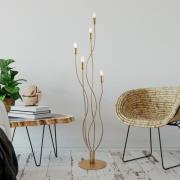Opviq Golvlampa Bonibon 13237 guldfärgad metall höjd 160 cm 5 lampor