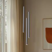 SIGMA Hänglampa Sopel 3, antracit, rund, 3 lampor, stål, G9