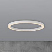 PURE LED-taklampa Lines, Ø 70 cm, vit, CCT-fjärrkontroll