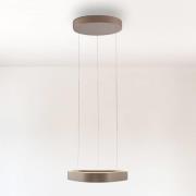 Paul Neuhaus LED-pendellampa Q-Stretto, brons, 40,8 cm