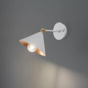 Opviq Vägglampa Berceste 185-A vit/guld