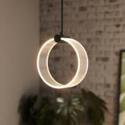 OSRAM LED-hänglampa Decor Circle, 1 lampa, CCT, svart
