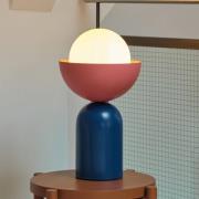 OSRAM bordslampa Decor Bowl, blå/rosa, stål, E14