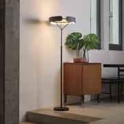 OSRAM LED-golvlampa Decor Curve Felt, grå, filt, 3 000 K