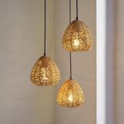 OSRAM hänglampa Decor Paper Drop, 3 lampor rund, beige, E27