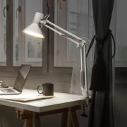 OSRAM LED-klämlampa Office Line Desk Retro, vit, 3 000 K