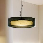 MARSET LED-hänglampa Ringo, Ø 70 cm, grön, TRIAC plast