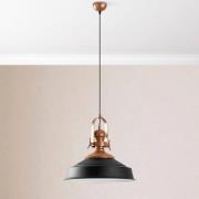 Opviq Hänglampa Craft, svart, metall, Ø 41 cm, E27