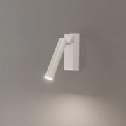 Argon LED-vägglampa Rulo, beige, stål, 3000 K