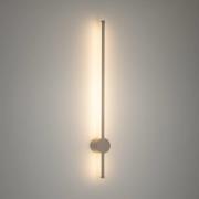Nowodvorski Lighting LED-vägglampa Orla M, sand, aluminium, höjd 97 cm