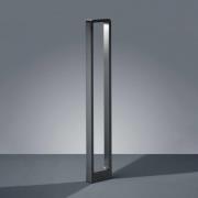 Trio Lighting LED-väglampa RENO, antracit, höjd 100 cm, metall, IP54