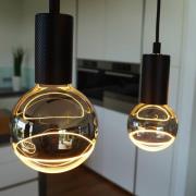 Segula hänglampa Alix Wave, E27, upphängningssystem 100 cm