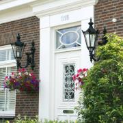 K.S. Verlichting Utomhus vägglampa Charles, grön