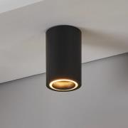 EGLO LED-taklampa Carosso-Z, svart, CCT, RGB