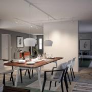 Paulmann URail T-koppling, signalvit, max. 1000 W