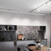 Paulmann URail LED-spot Pane, signalvit, 3000K, dimbar