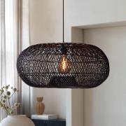 GOOD & MOJO hänglampa Arizona, röd, Ø 70 cm, rotting, E27